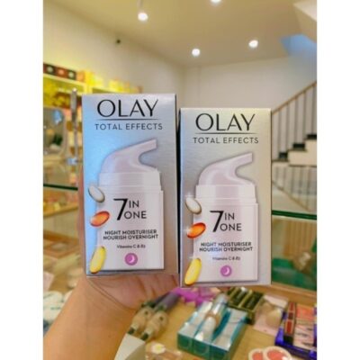 Kem Dưỡng Olay Total Effects 7 in 1 Ban Đêm 50ml - Hàng Xách Tay - 5000174034103