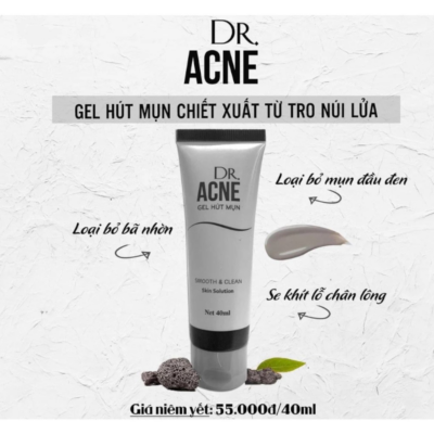 Gel Lột Mụn Đầu Đen Dr.Acne Smooth & Clean 40ml - 8936106220443