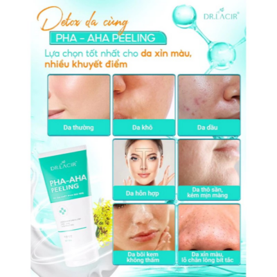 Tẩy Tế Bào Chết Mặt Dr Lacir PHA-AHA Peeling Dịu Nhẹ Cho Da 120g - 8938528007978